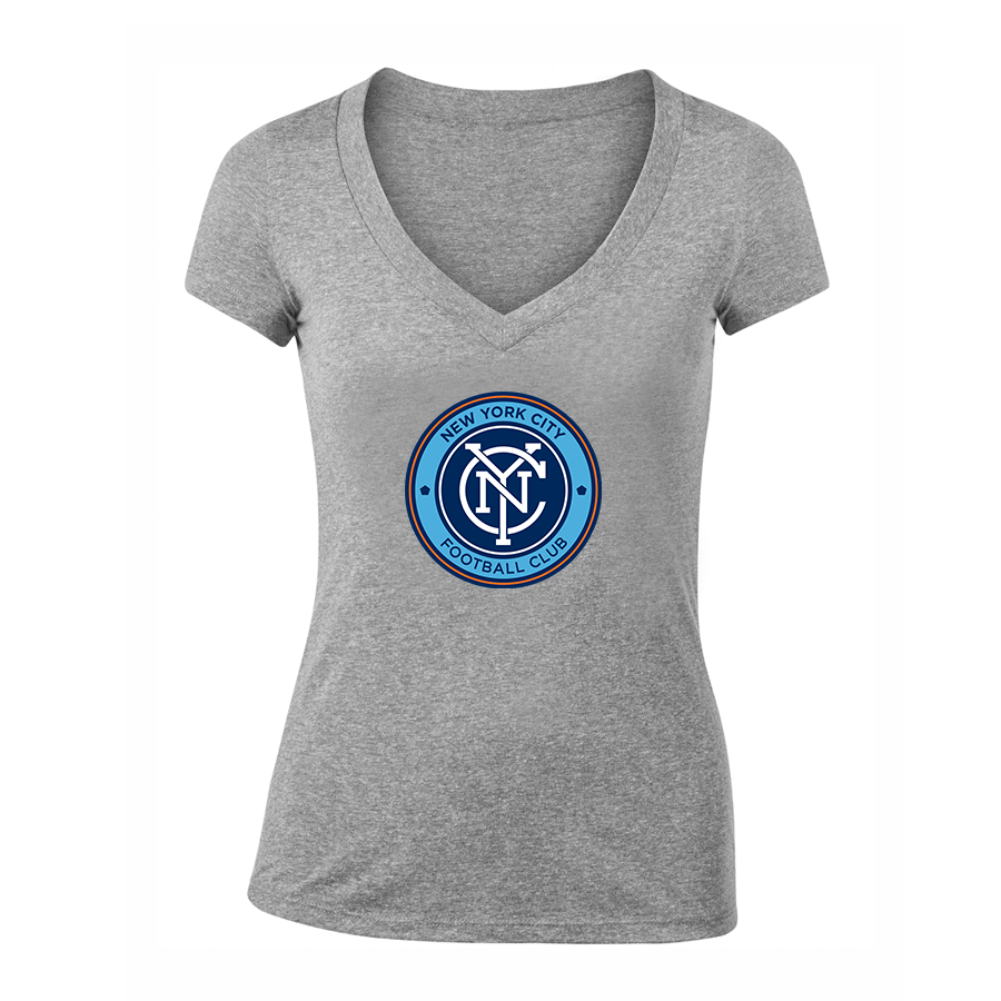 Women's New York City FC V-Neck T-Shirt