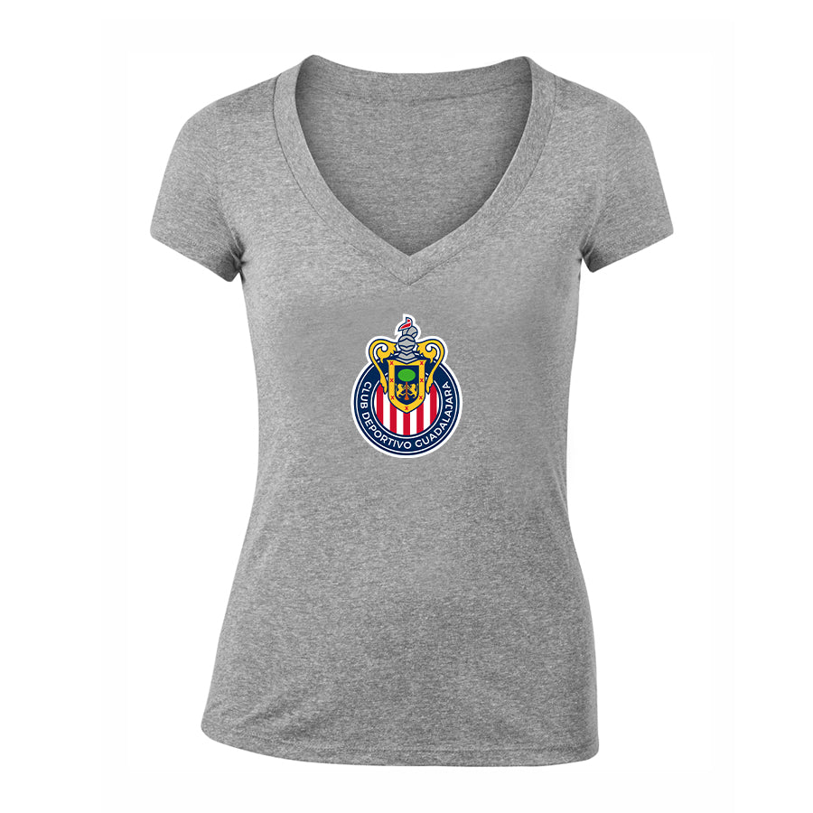 Women's Chivas Football Club V-Neck T-Shirt