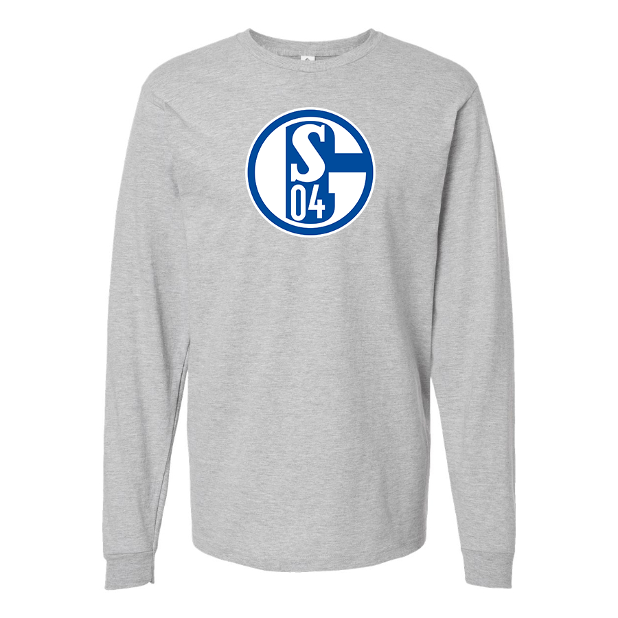 Men's Schalke 04 FC Long Sleeve T-Shirt