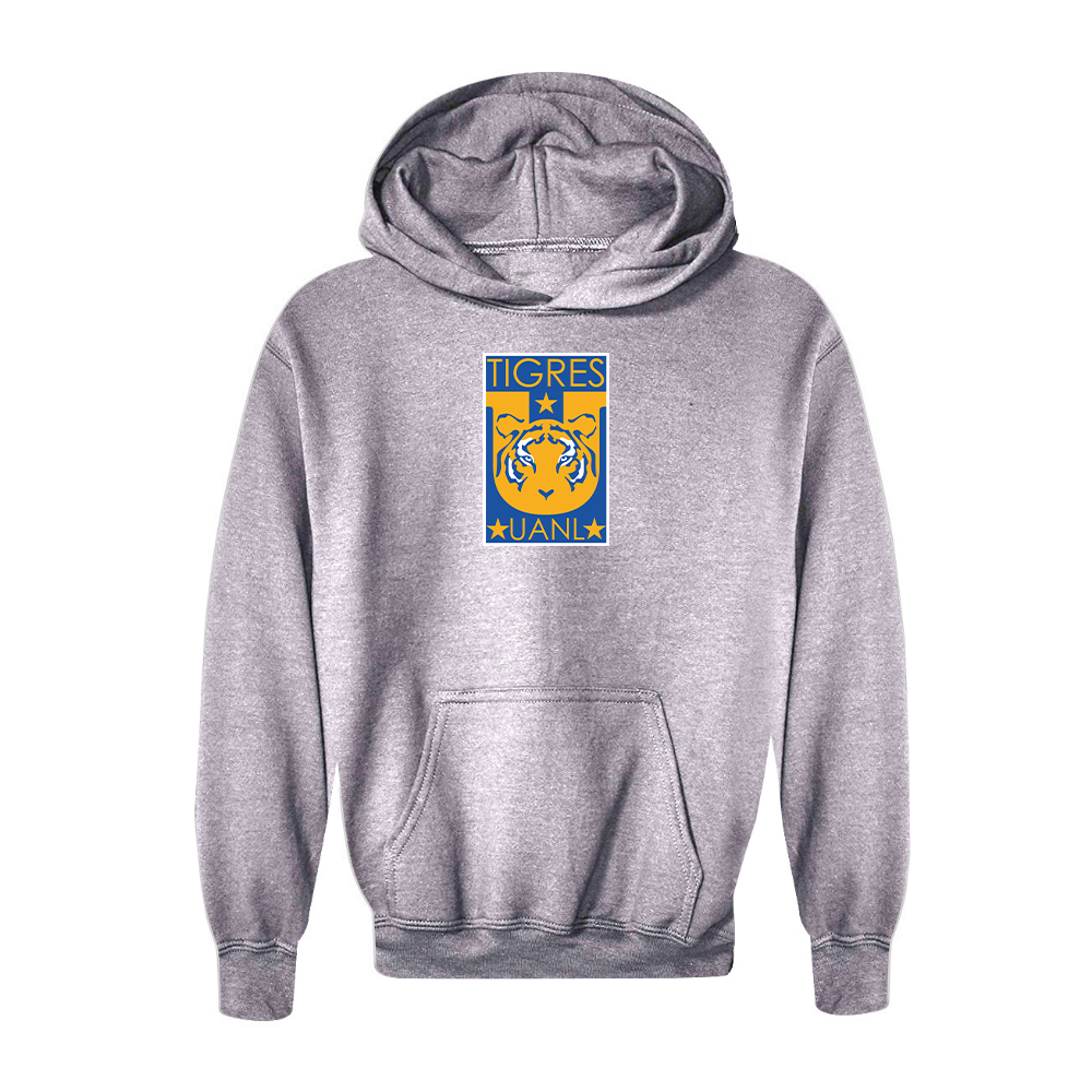 Youth Kids Tigres UANL FC Pullover Hoodie