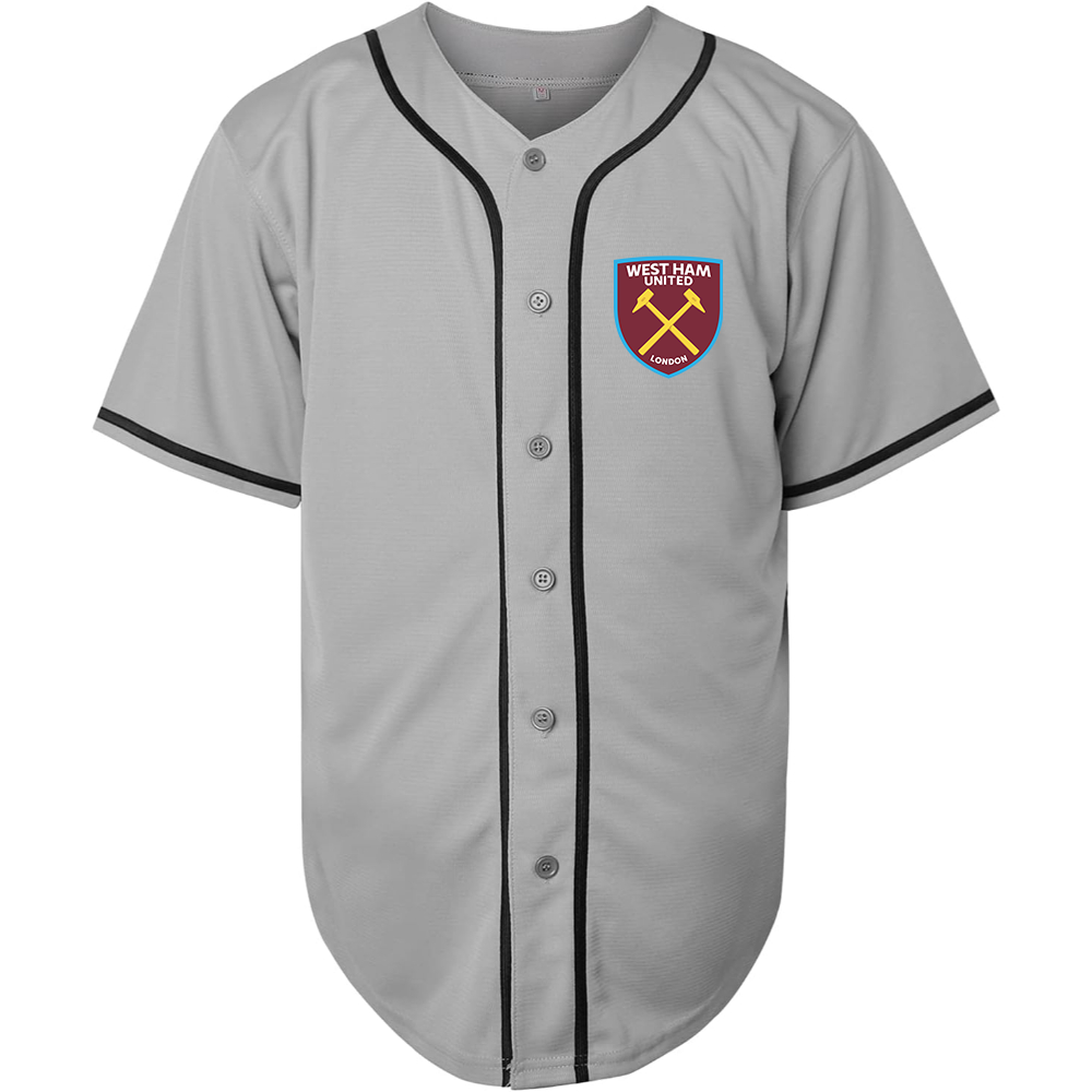 Men's West Ham United FC Baseball Jersey