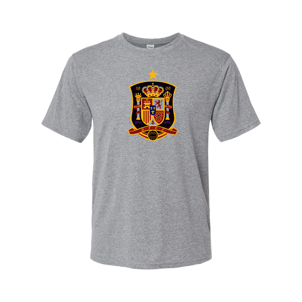 Men's Spain National Soccer Team Performance T-Shirt