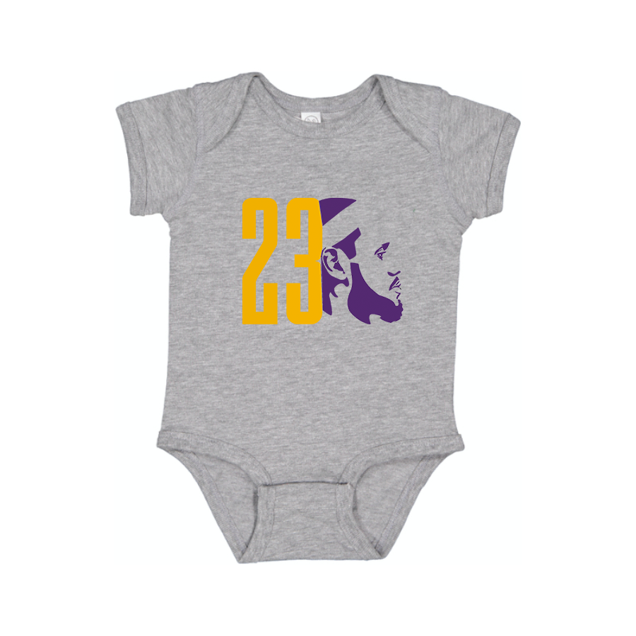 Lebron James 23 Baby Romper Onesie