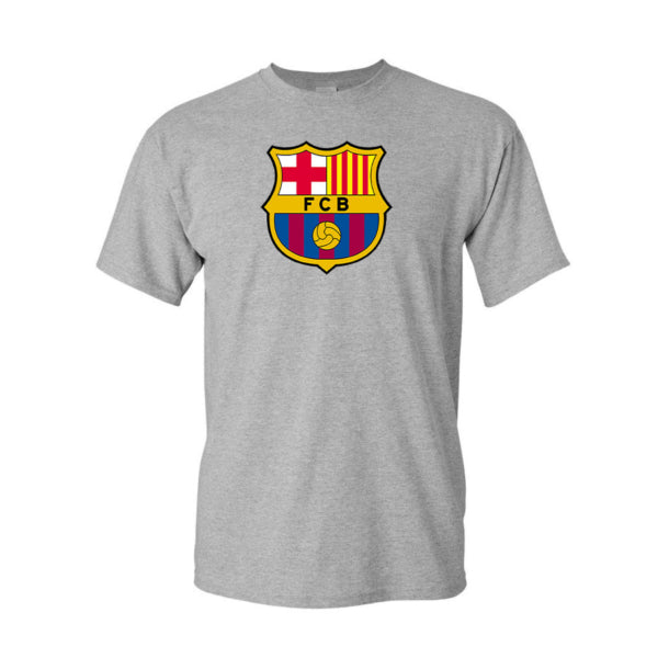 Youth Kids F.C. Barcelona Soccer Cotton T-Shirt