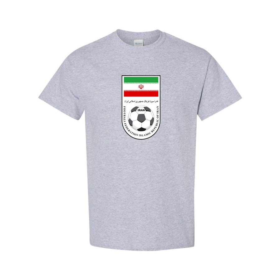 Youth Kids Iran National Soccer Team Cotton T-Shirt