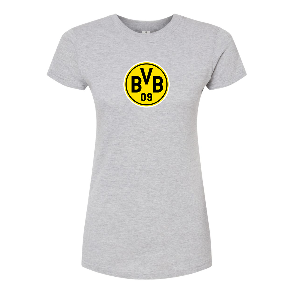 Women's Borussia Dortmund BVB FC Round Neck T-Shirt