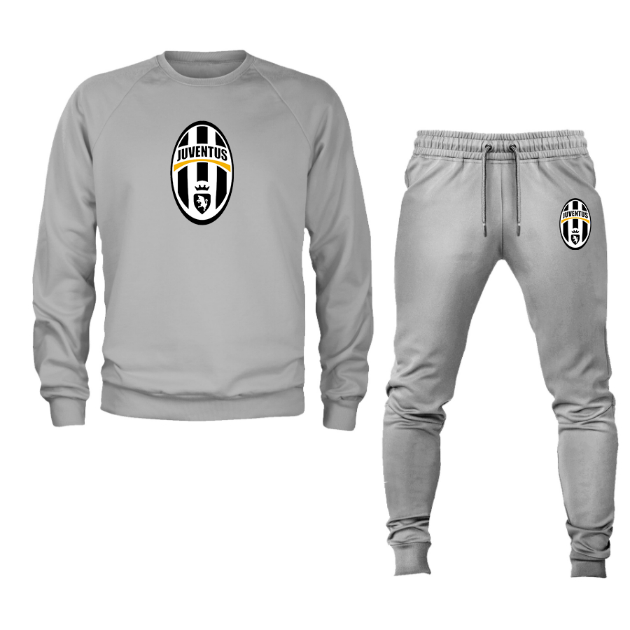 Men's Juventus Football Club Classic Crewneck Sweatshirt Joggers Suit