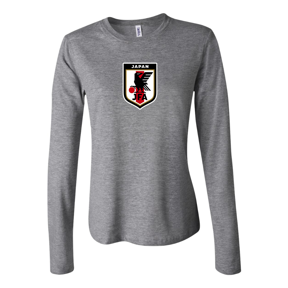 Women's Japan National Soccer Team Long Sleeve T-Shirt