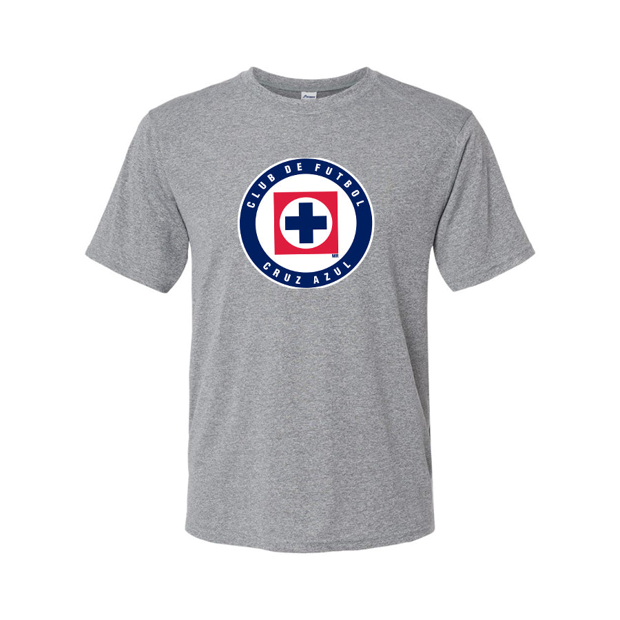 Youth Kids Cruz Azul Football Club Performance T-Shirt