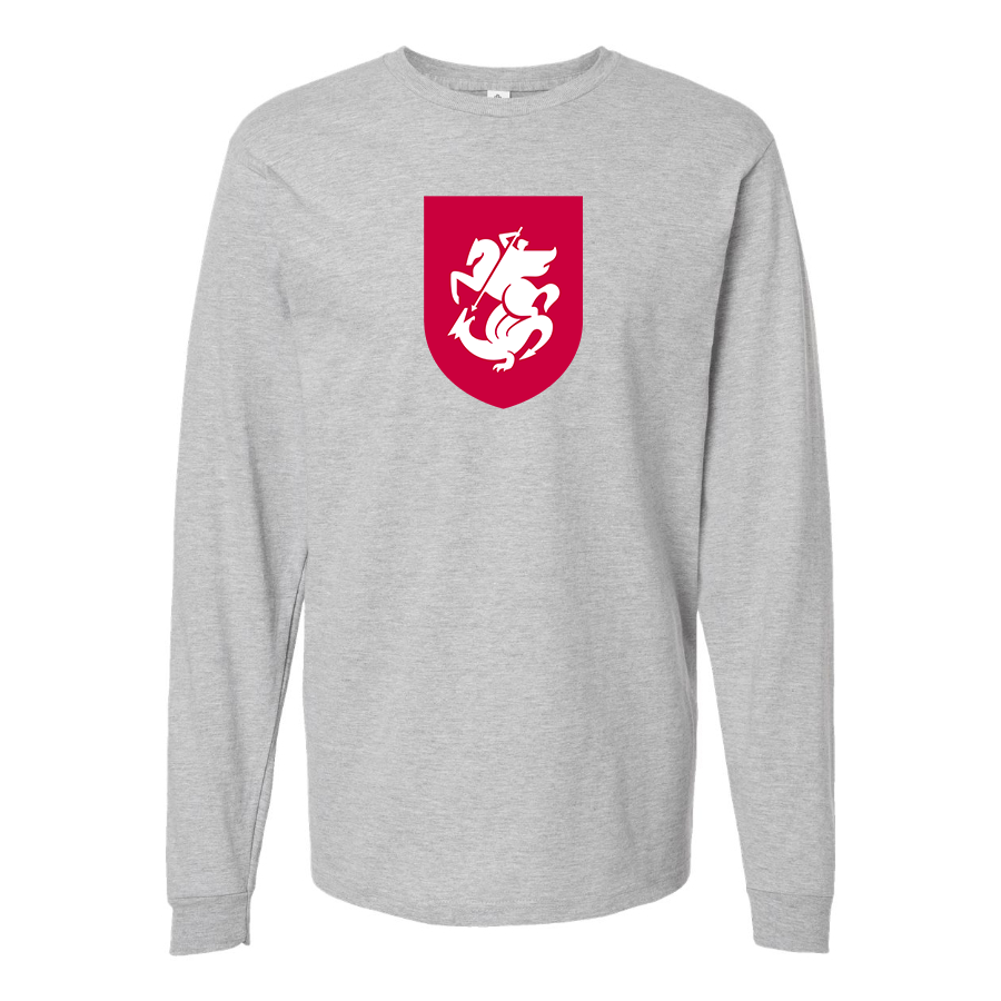 Youth Kids Georgia National Soccer Team Long Sleeve T-Shirt