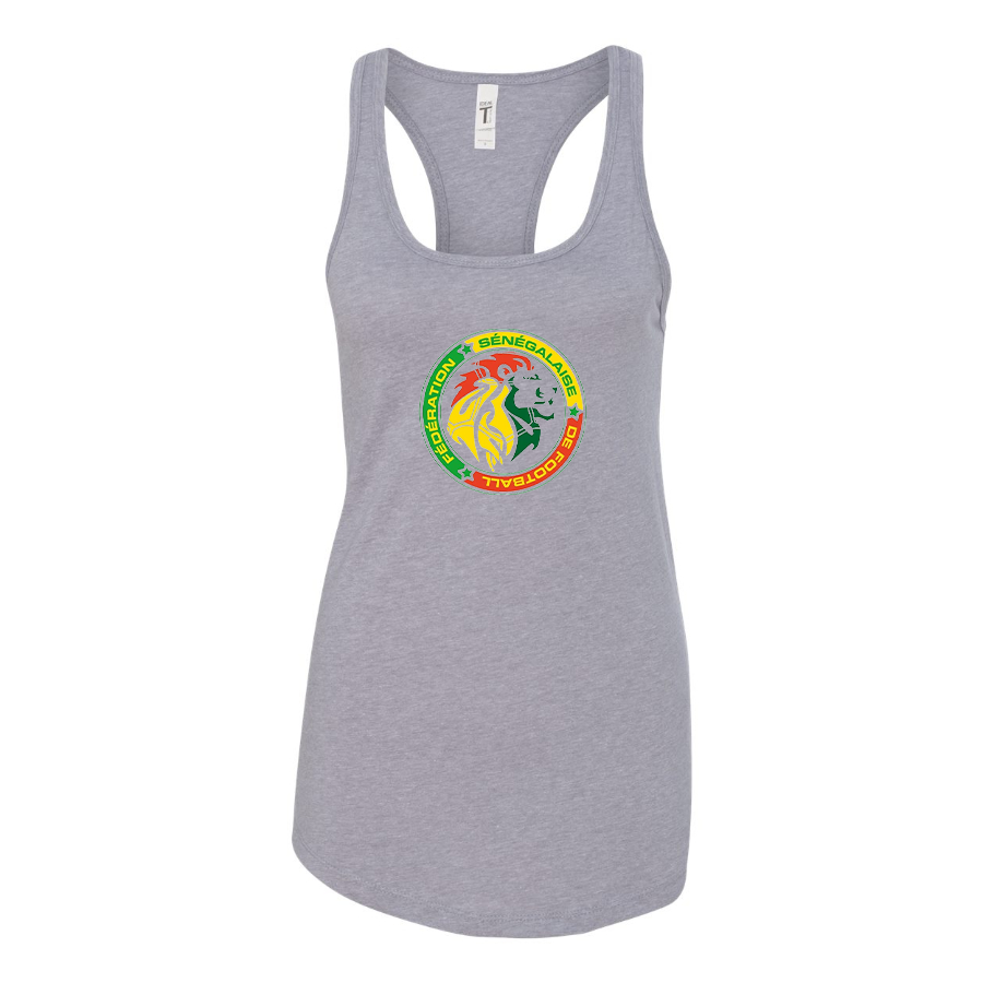 Women's Senegal National Soccer Team Racerback Tank Top