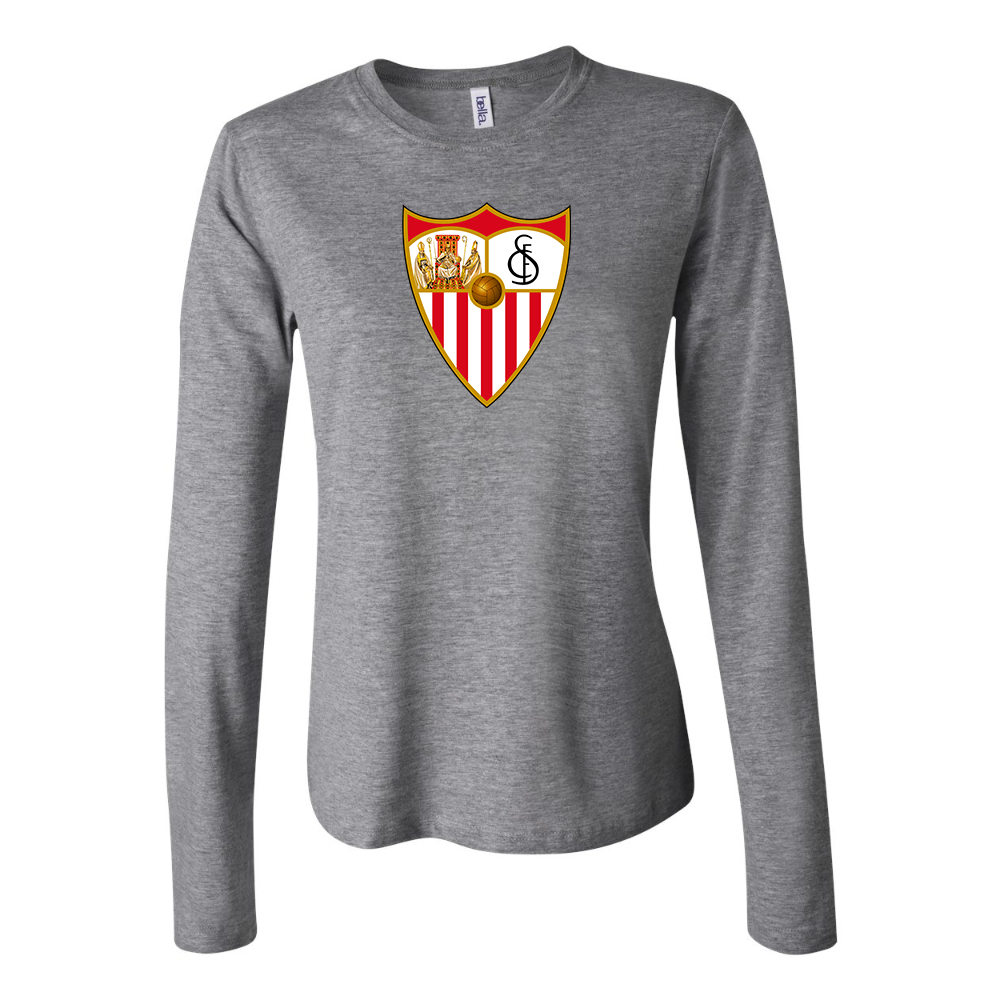 Women's Sevilla FC Long Sleeve T-Shirt