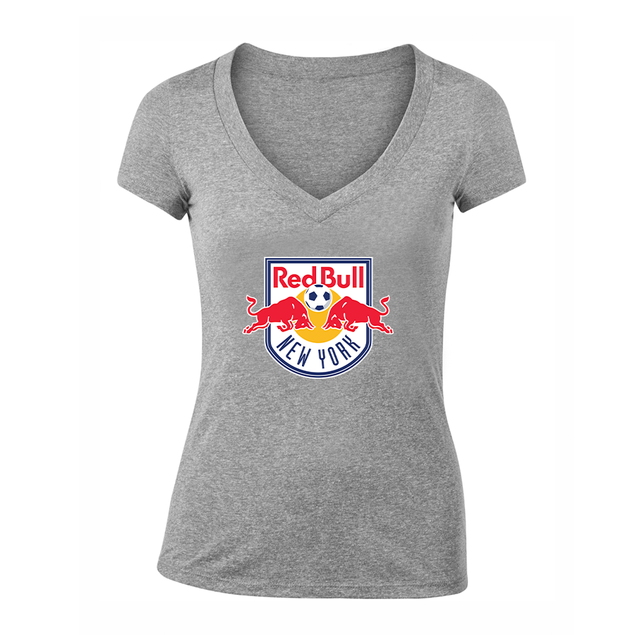 Women's New York Red Bulls FC V-Neck T-Shirt