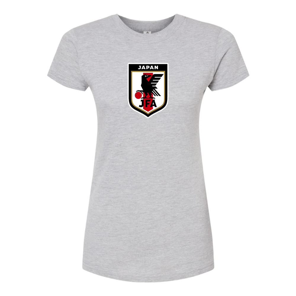 Women's Japan National Soccer Team Round Neck T-Shirt