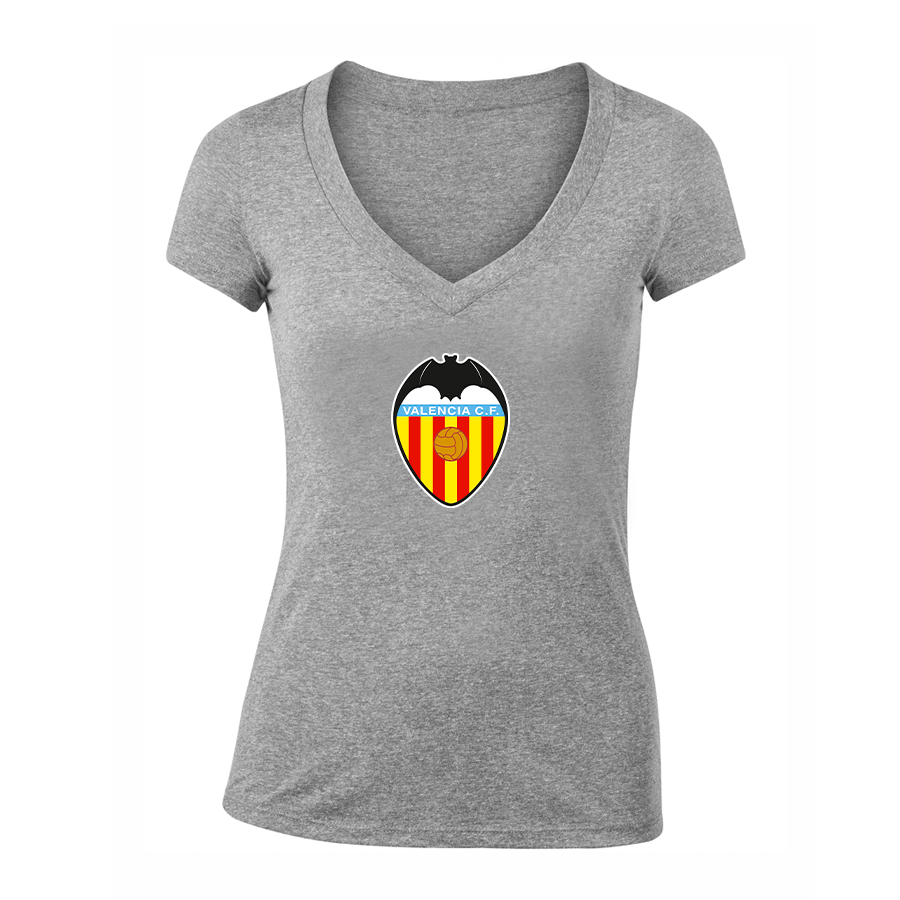 Women's Valencia FC V-Neck T-Shirt