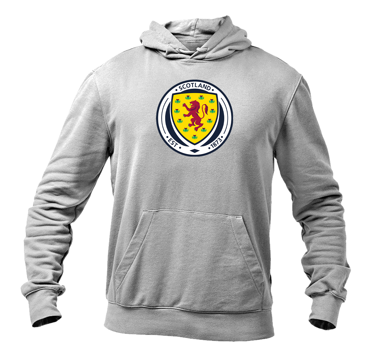 Men's Scotland National Soccer Team Pullover Hoodie