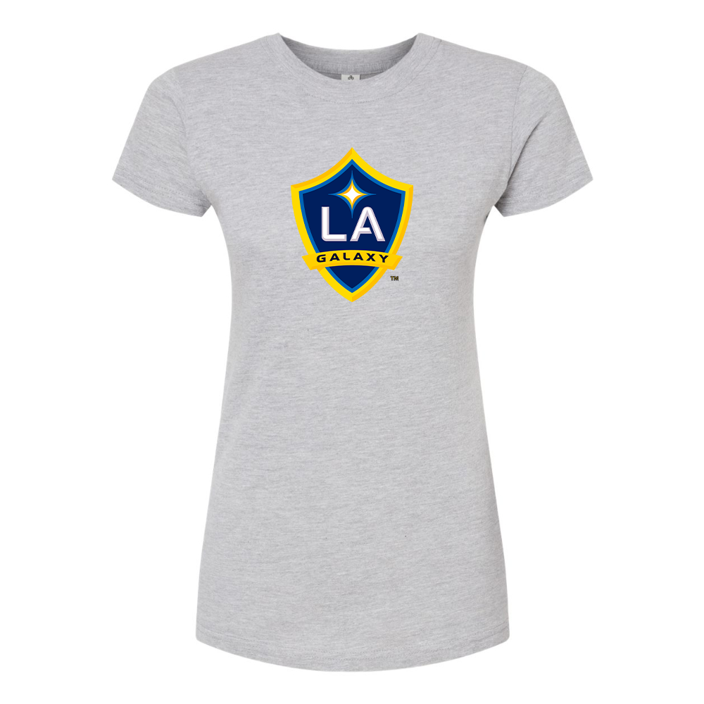 Women's LA Galaxy FC Round Neck T-Shirt