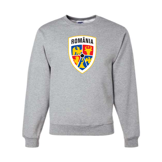 Men's Romania National Soccer Team Crewneck Sweatshirt