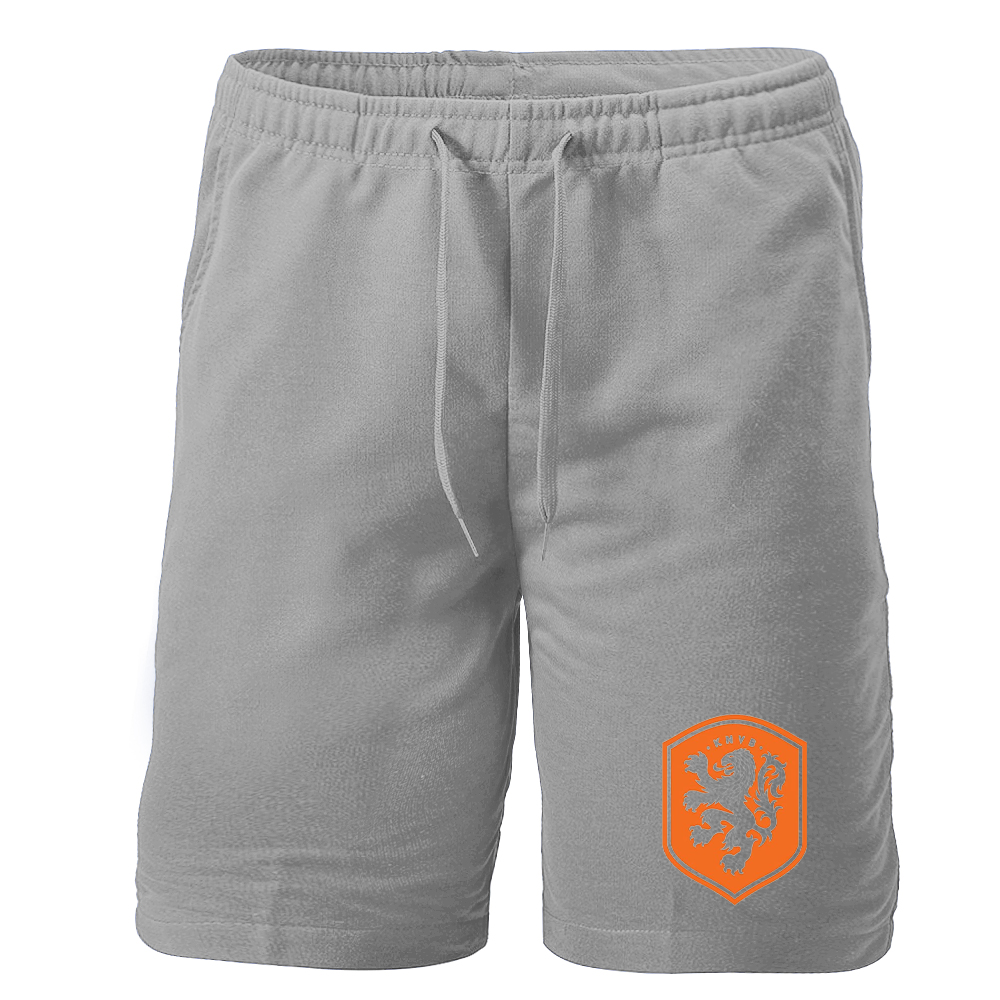 Men's Netherlands National Soccer Team Athletic Fleece Shorts