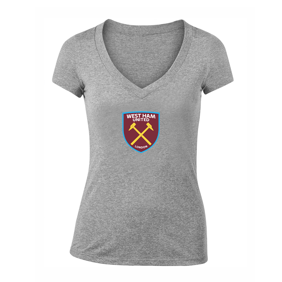 Women's West Ham United FC V-Neck T-Shirt