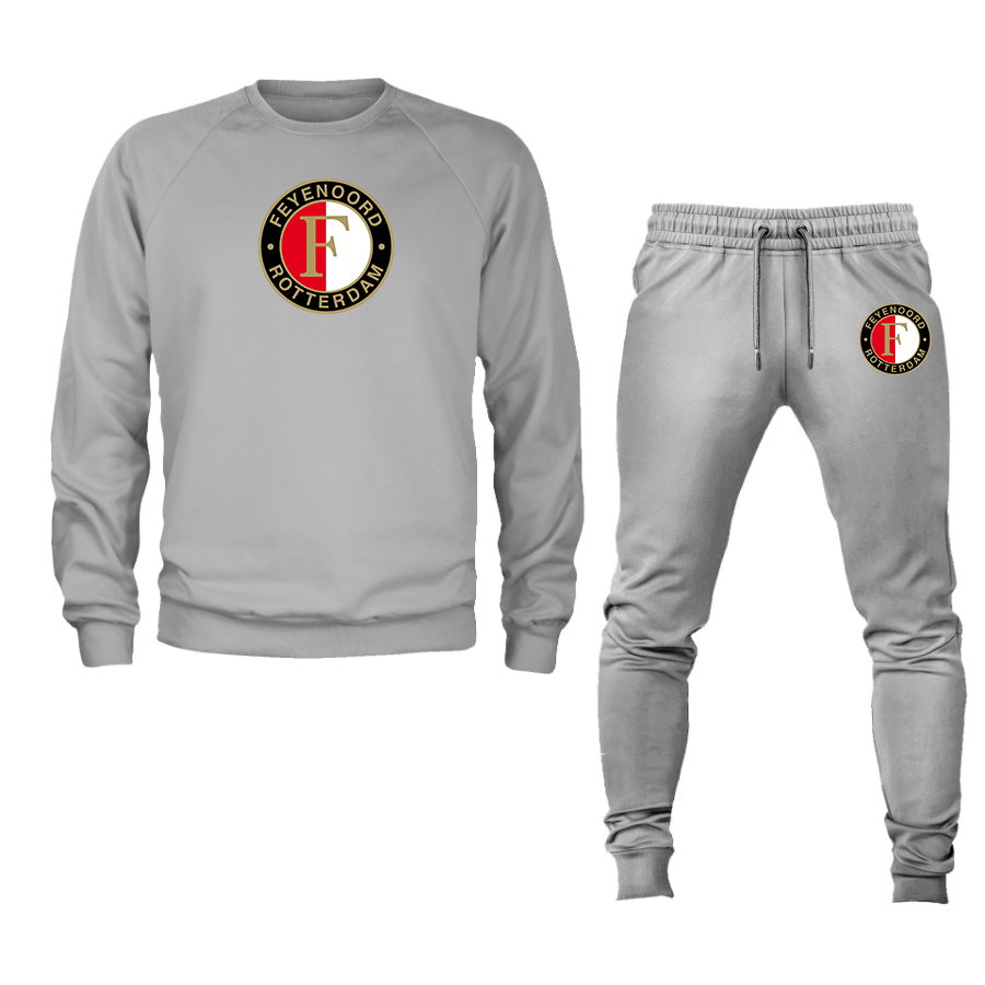 Men's Feyenoord FC Crewneck Sweatshirt Joggers Suit