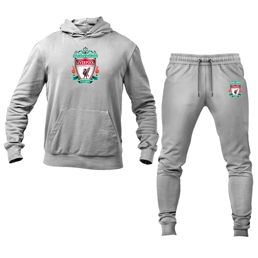 Men's Liverpool Football Club Est.1892 Hoodie Joggers Set