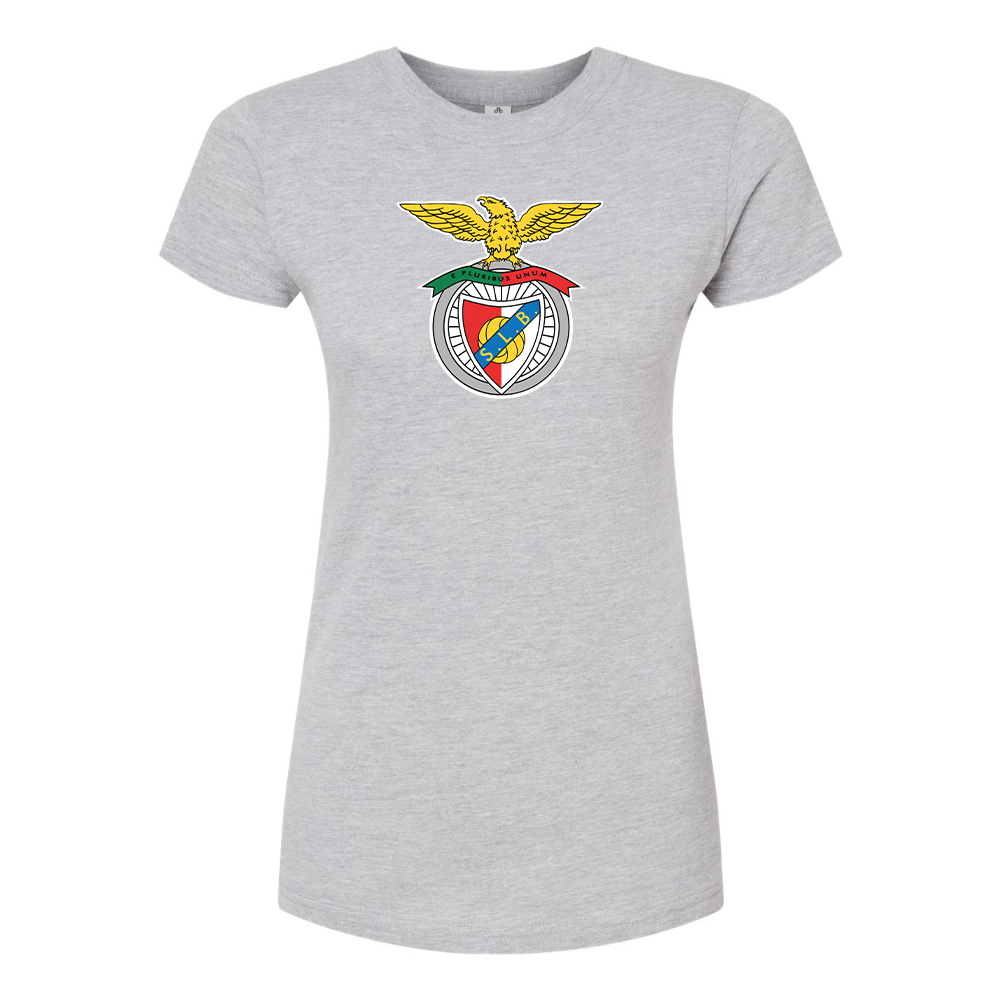 Women's SL Benfica FC Round Neck T-Shirt