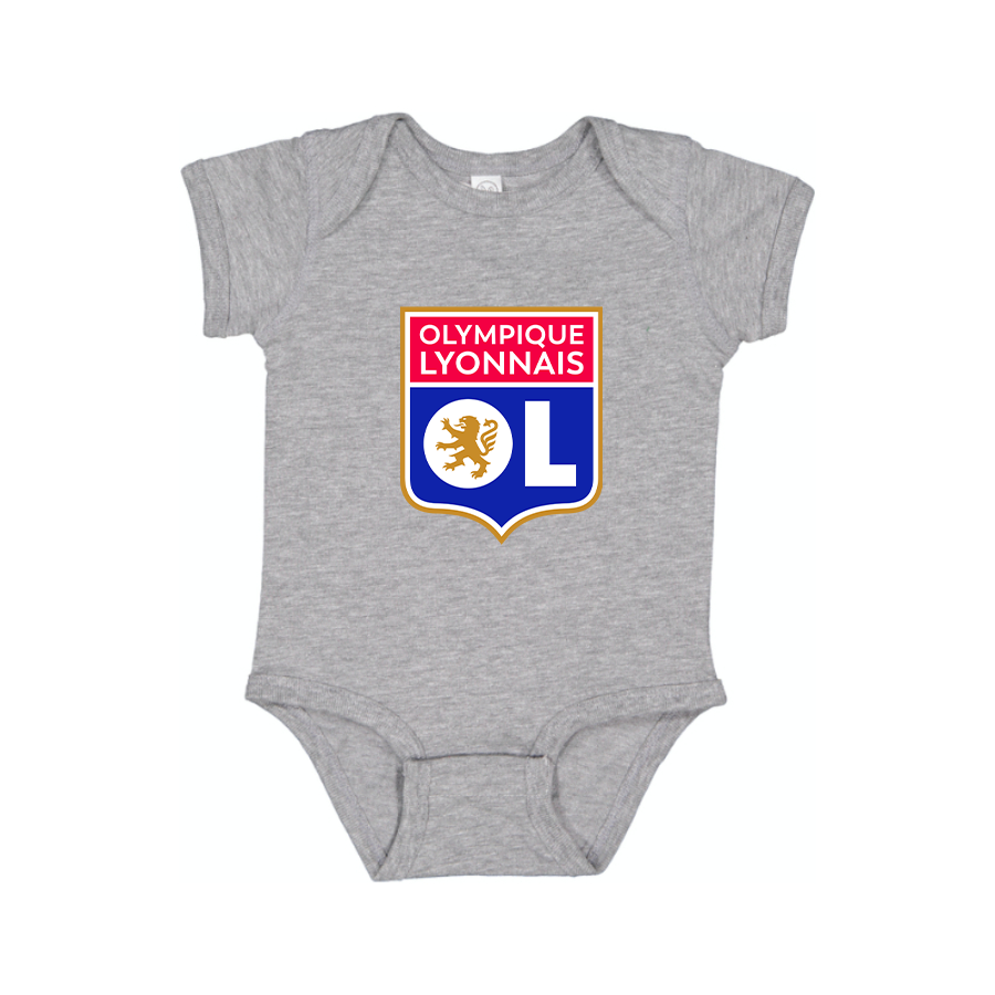 Olympique Lyonnais FC Baby Romper Onesie