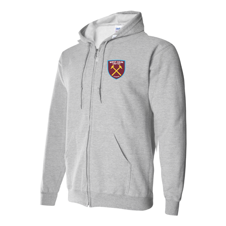 Men's West Ham United FC Zipper Hoodie