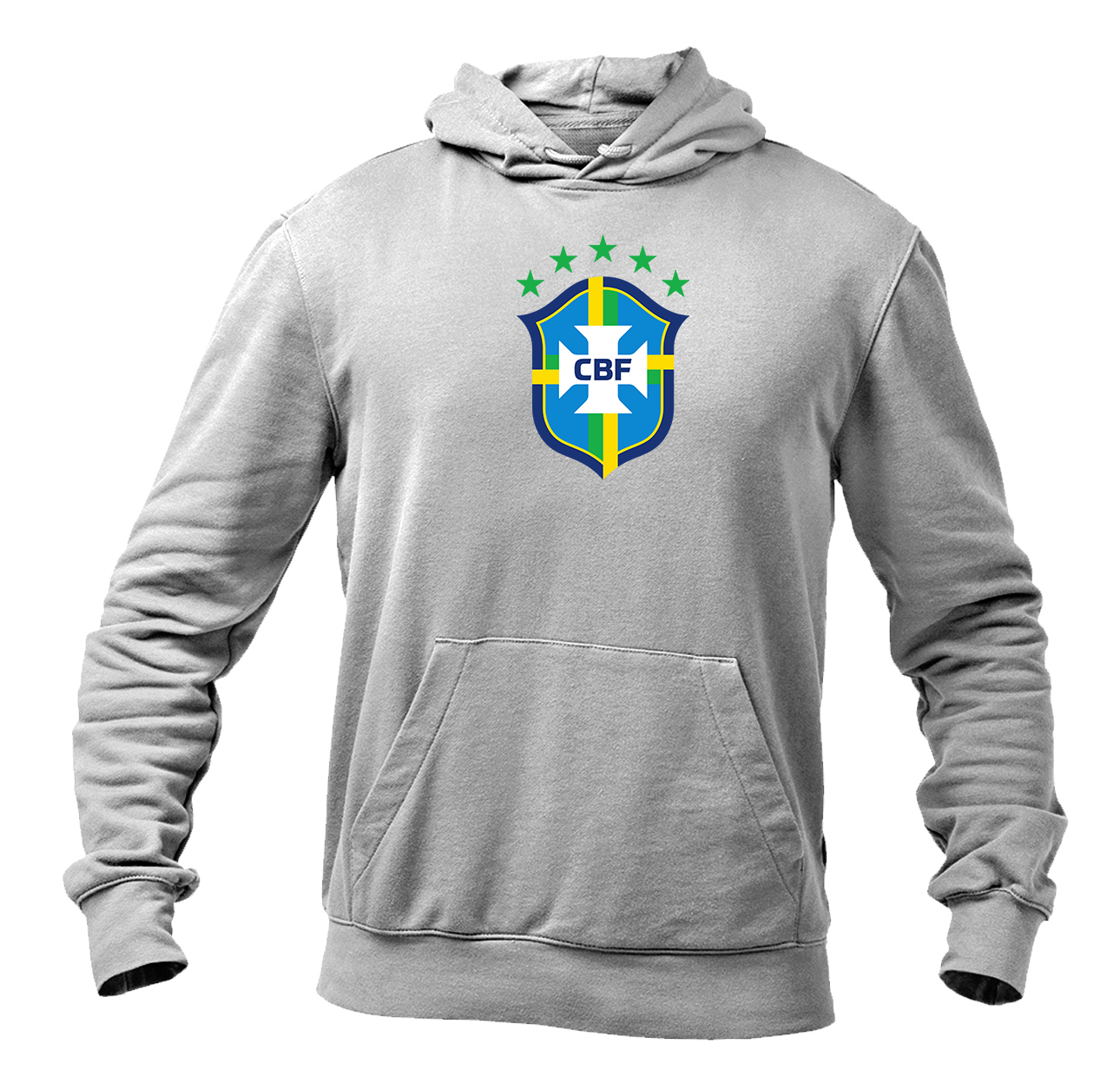 Men's Brazil National Soccer Team Pullover Hoodie