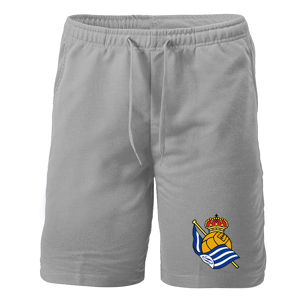 Men's Real Sociedad FC Athletic Fleece Shorts