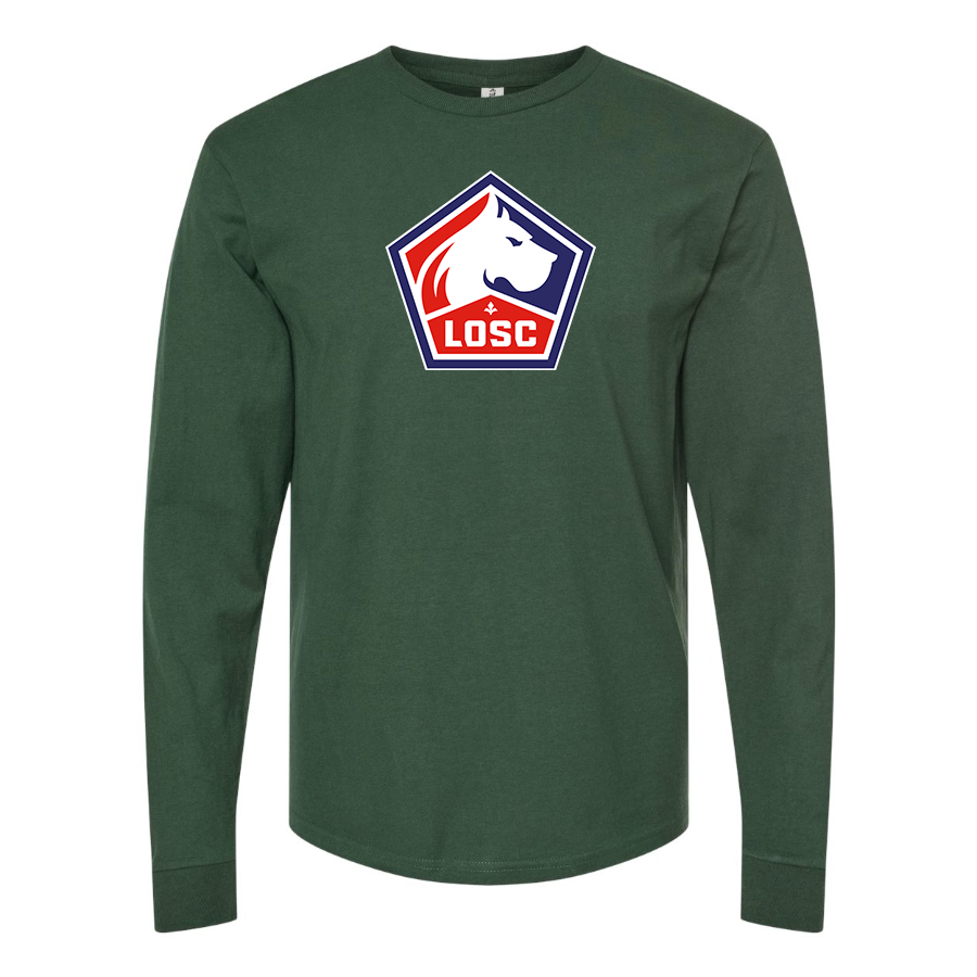 Men's Lille Olympique FC Long Sleeve T-Shirt