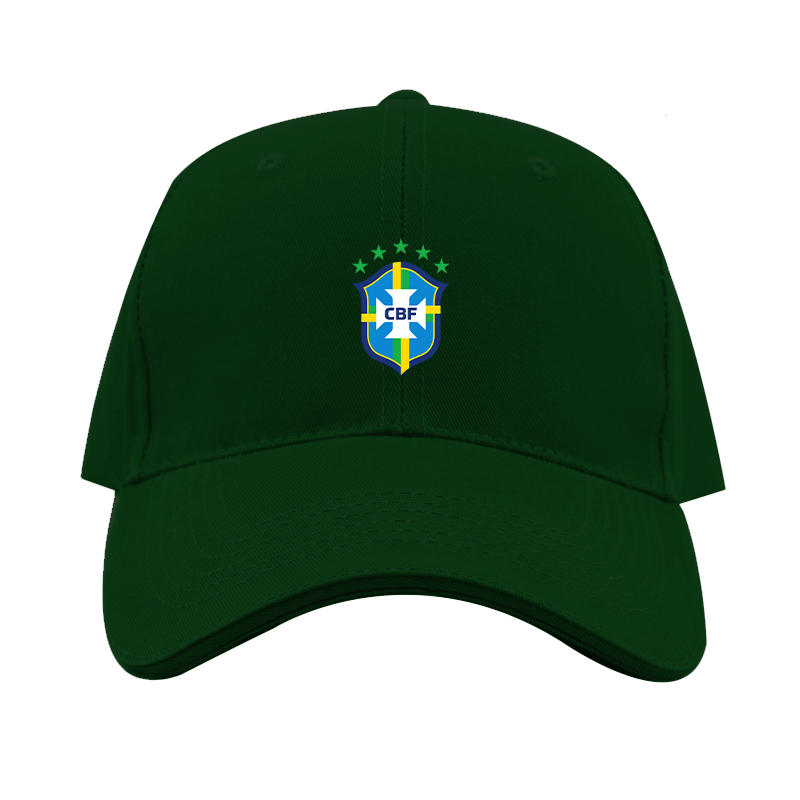 Brazil National Soccer Team Dad Baseball Cap Hat