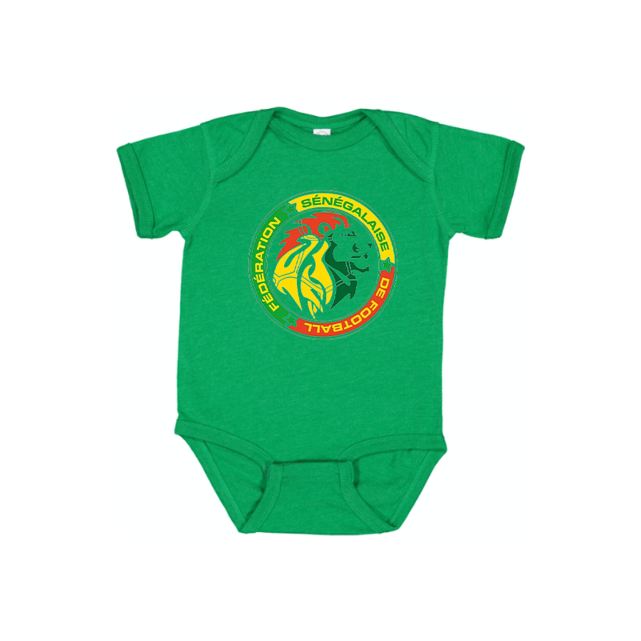 Senegal National Soccer Team Baby Romper Onesie