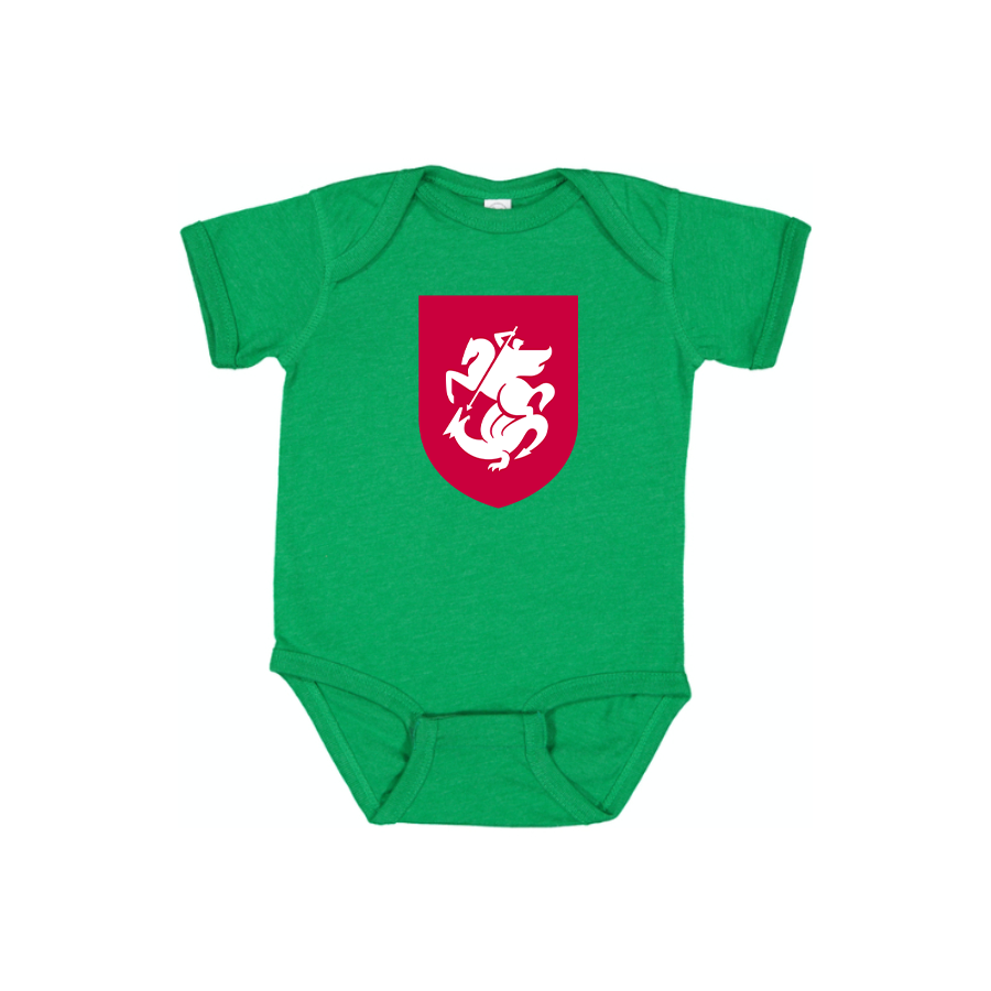 Georgia National Soccer Team Baby Romper Onesie