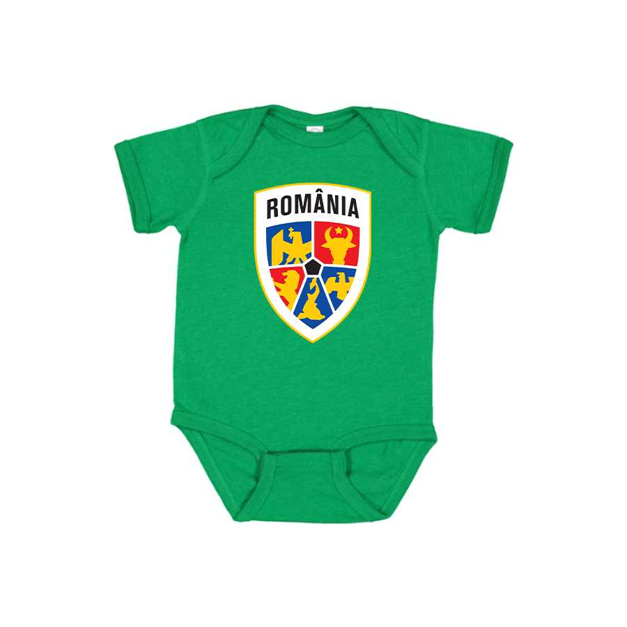 Romania National Soccer Team Baby Romper Onesie