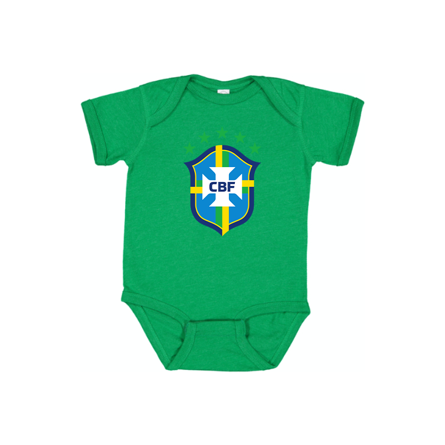 Brazil National Soccer Team Baby Romper Onesie