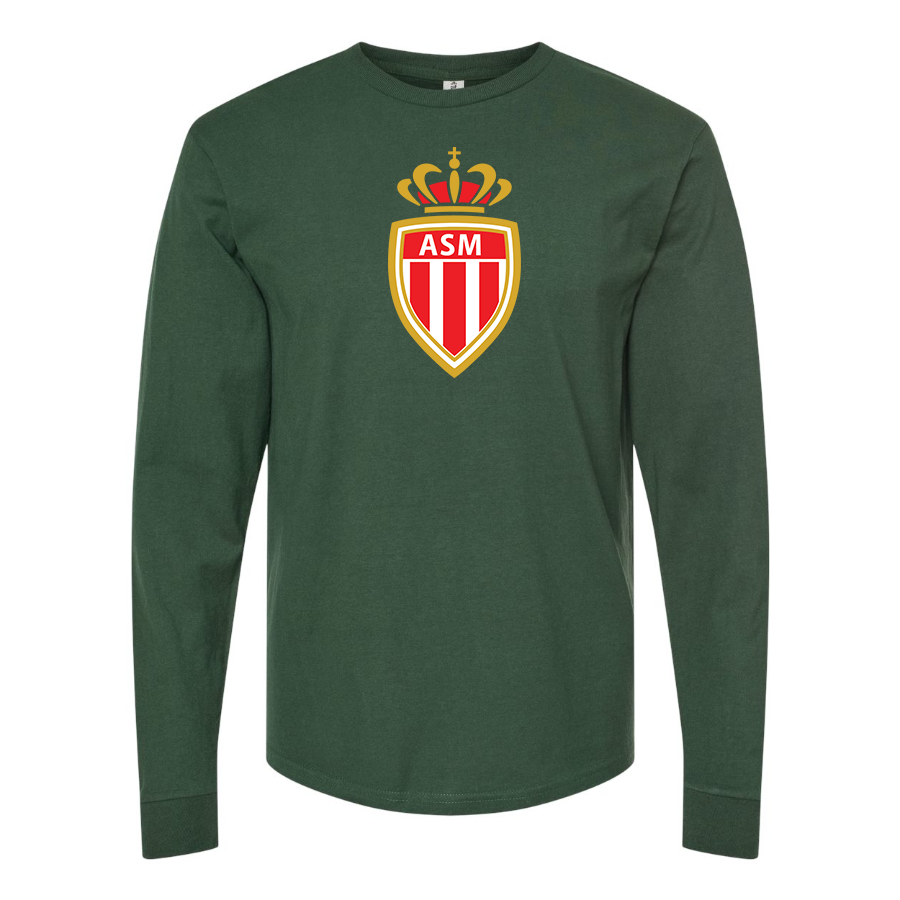 Men's AS Monaco FC Long Sleeve T-Shirt