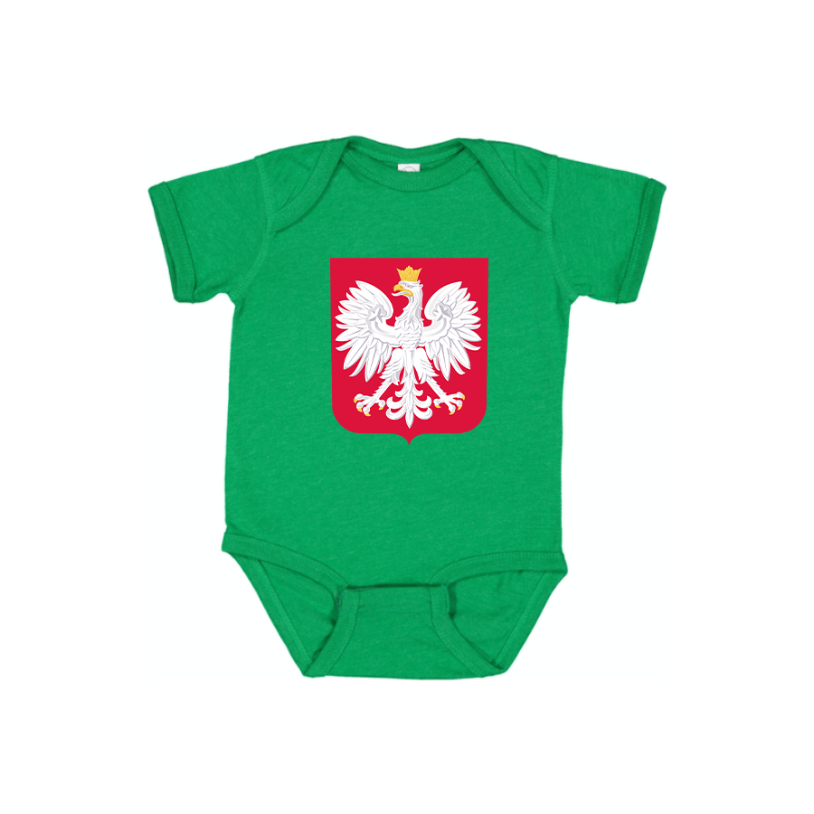 Poland National Soccer Team Baby Romper Onesie