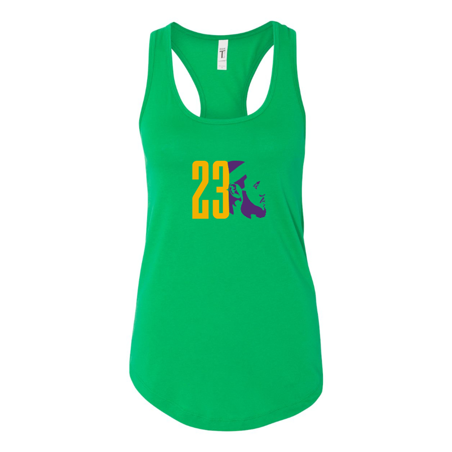 Women's Lebron James 23 Racerback Tank Top