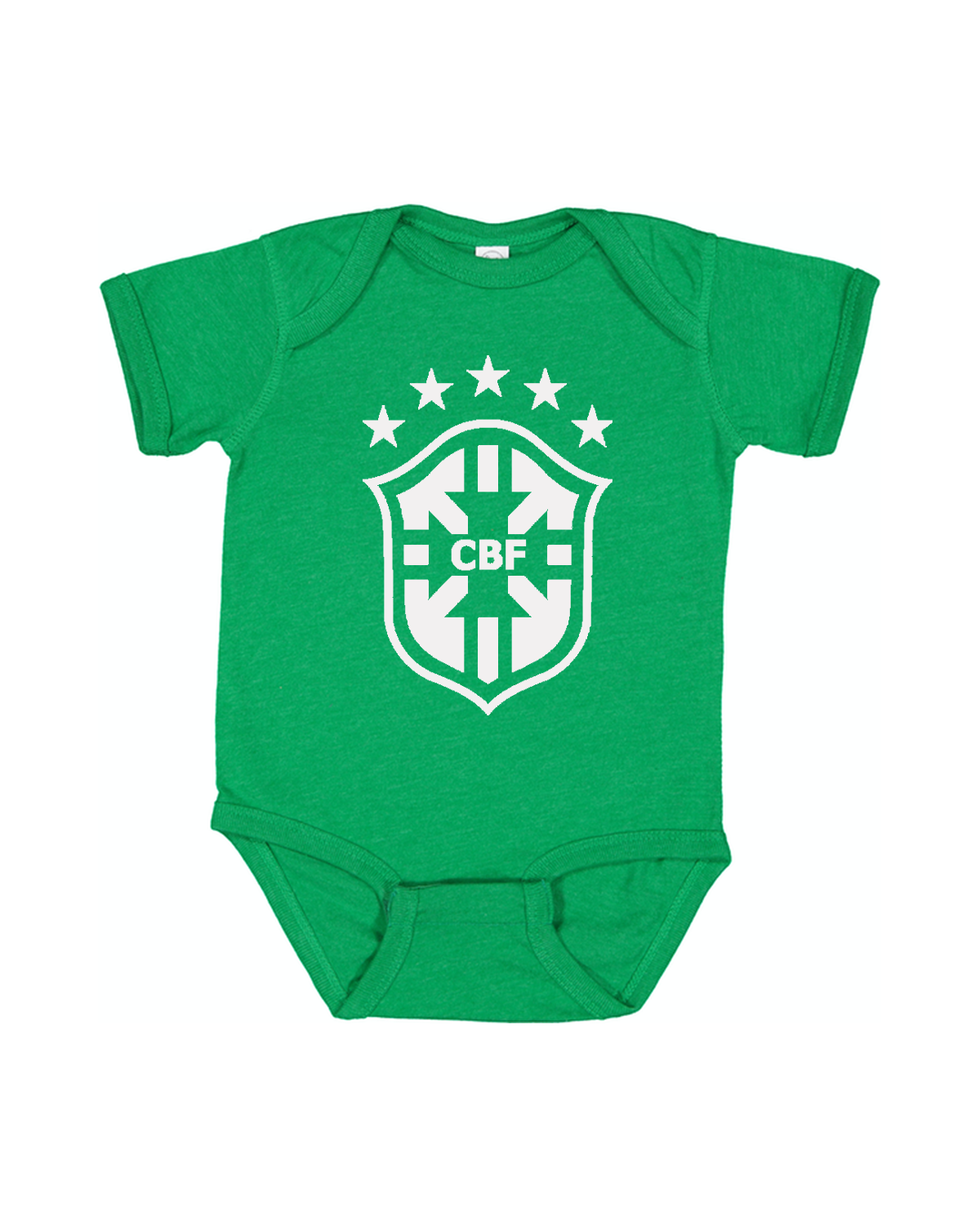 Baby Brazil Soccer Romper Onesie