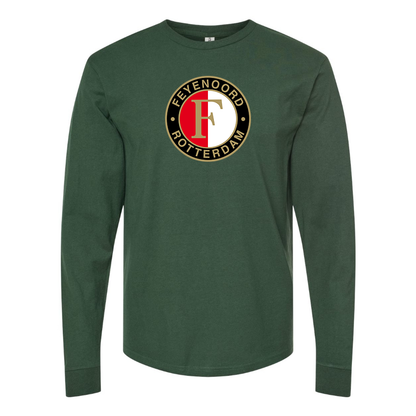 Men's Feyenoord FC Cotton Long Sleeve T-Shirt