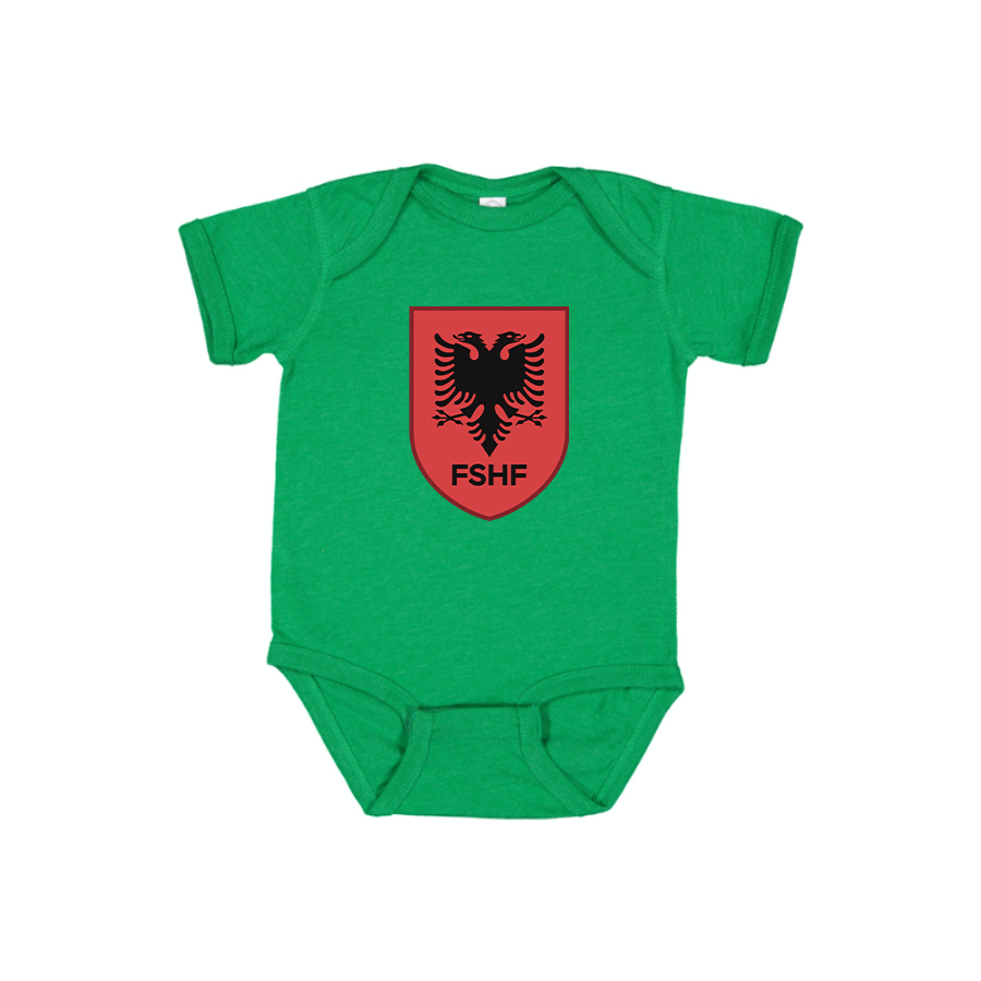 Albania National Soccer Team Baby Romper Onesie