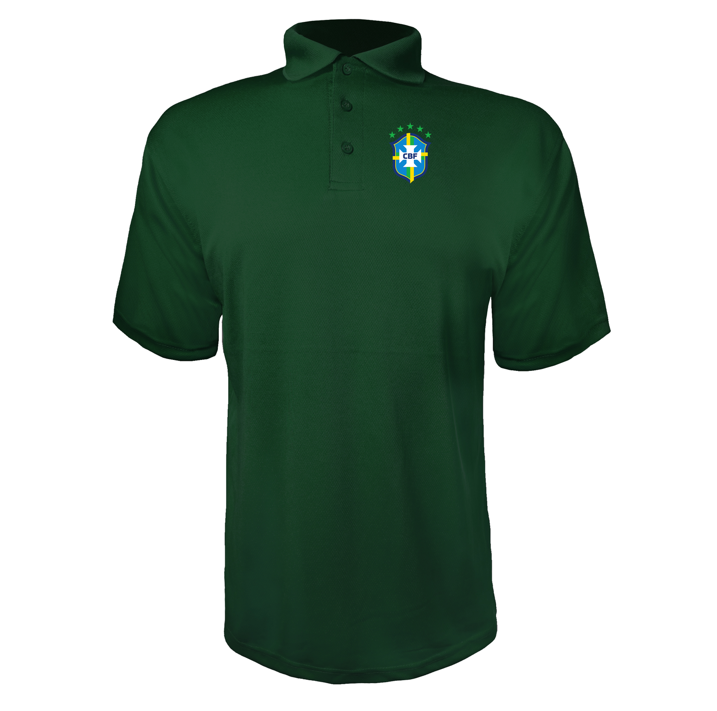 Men's Brazil National Soccer Team Polyester Polo