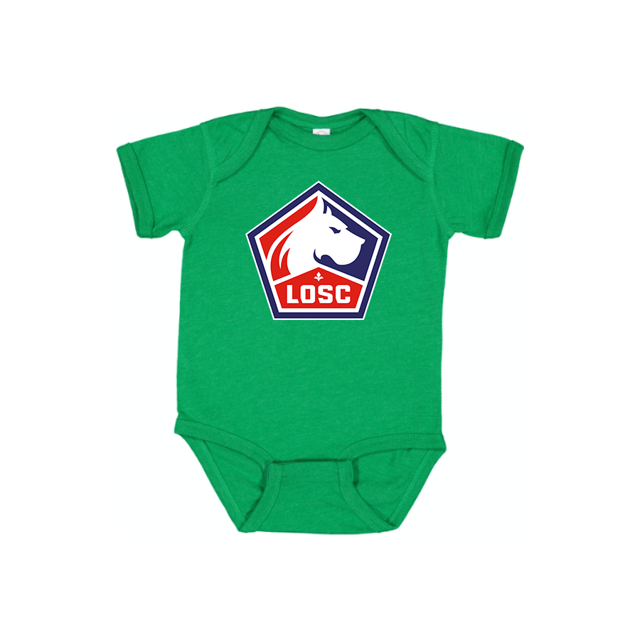 Lille Olympique FC Baby Romper Onesie