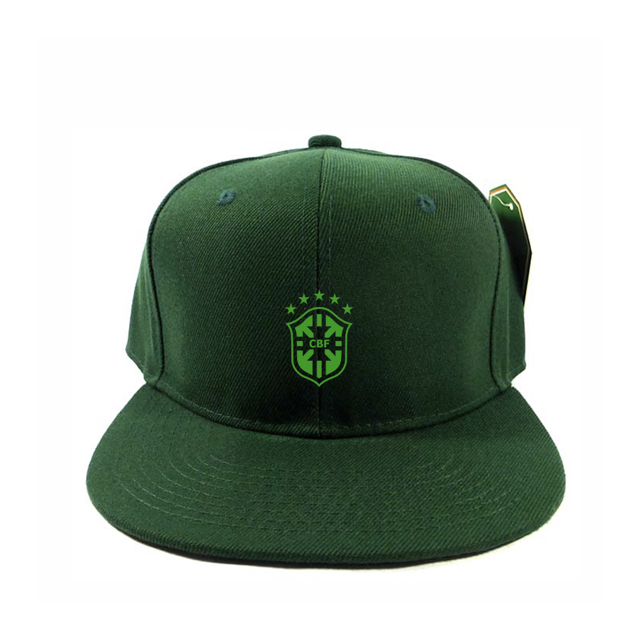 Brazil Soccer Snapback Hat