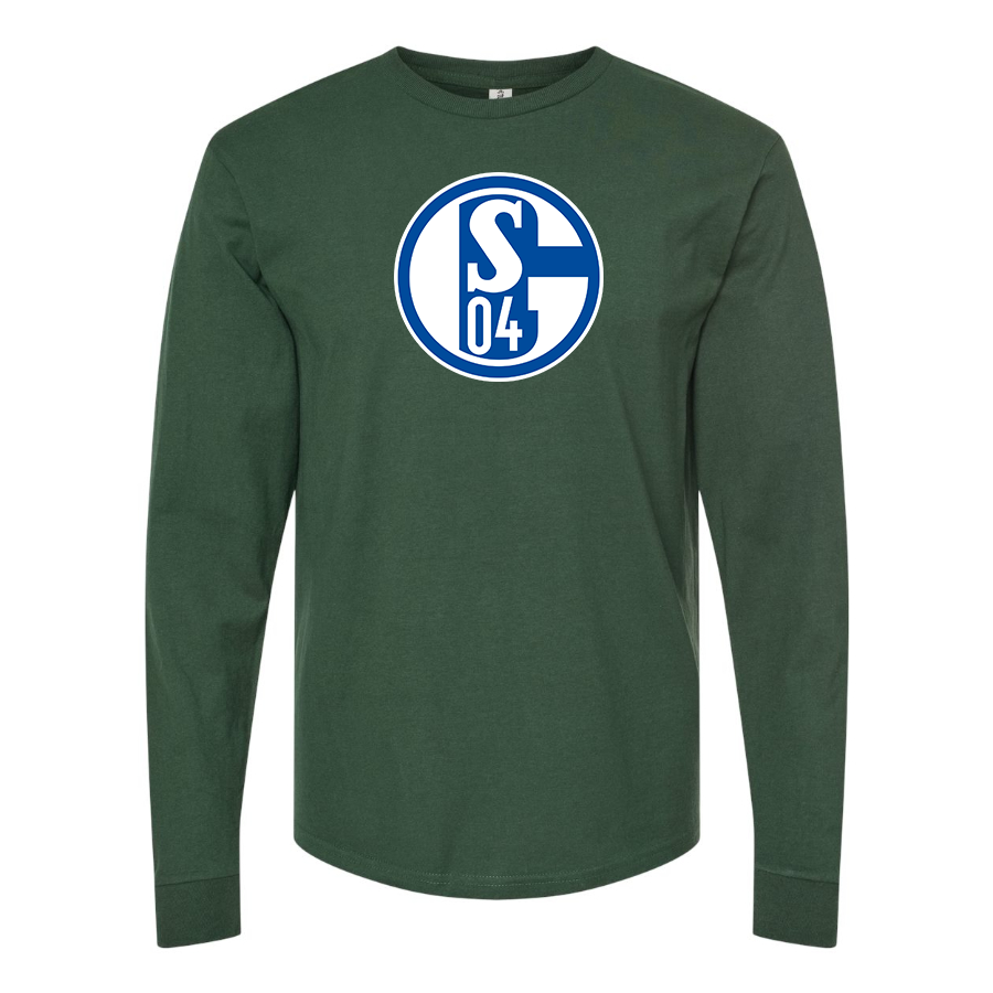 Men's Schalke 04 FC Long Sleeve T-Shirt