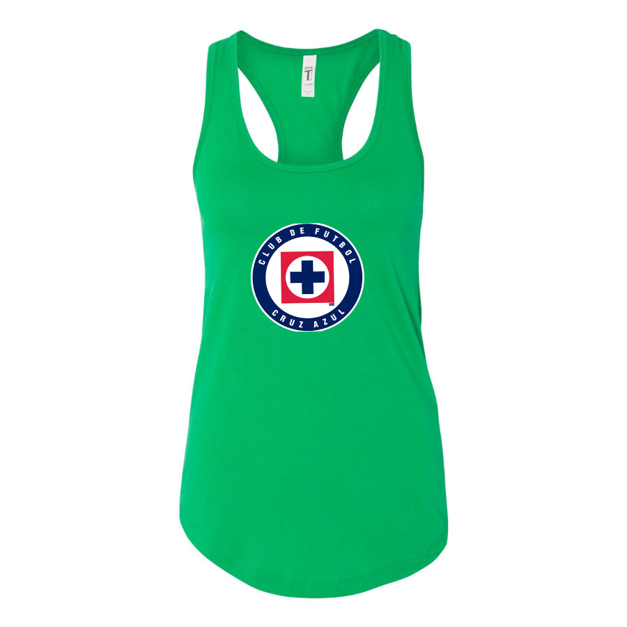 Women's Cruz Azul Football Club Racerback Tank Top