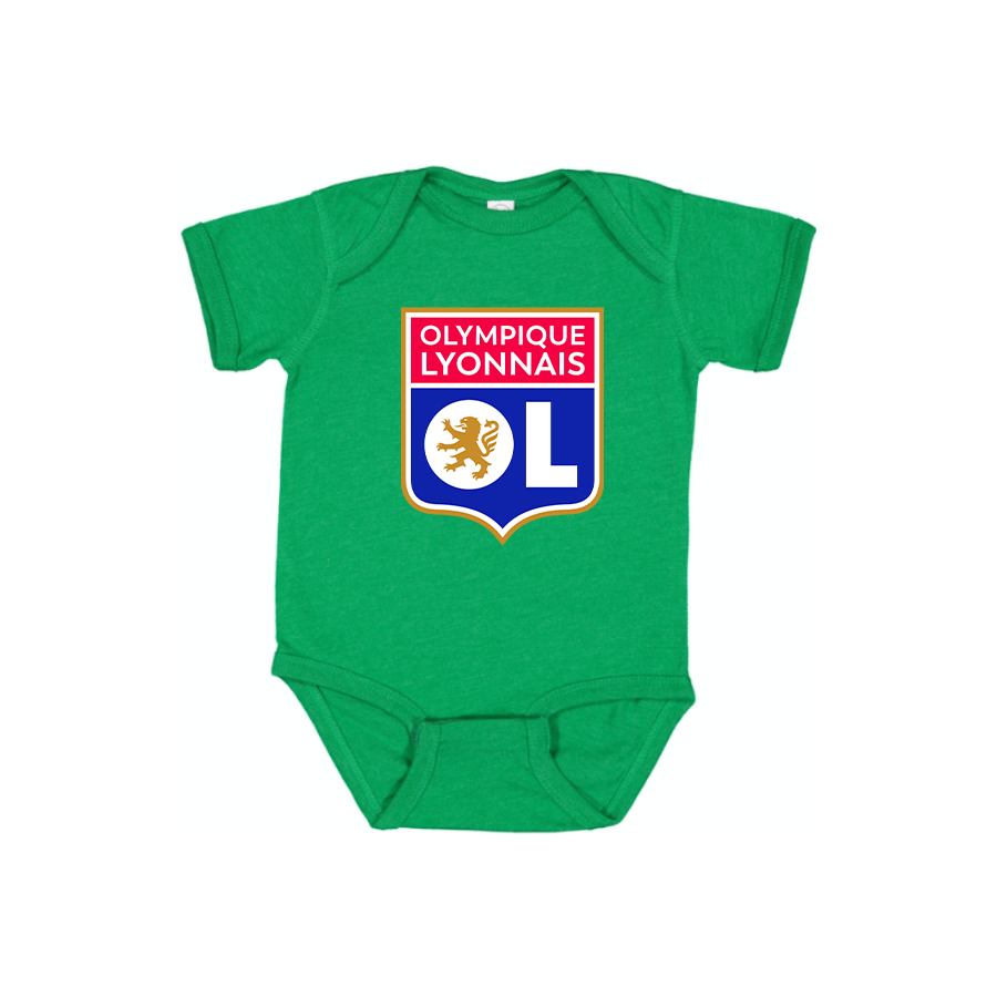 Olympique Lyonnais FC Baby Romper Onesie