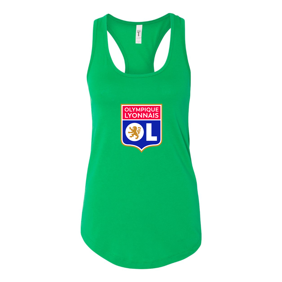 Women's Olympique Lyonnais FC Racerback Tank Top